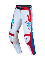 Kalhoty RACER HUNT, ALPINESTARS (bílá/červená/modrá) 2027