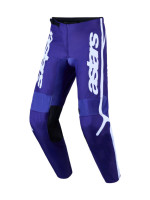 Kalhoty FLUID APEX V2, ALPINESTARS (tmavě modrá/bílá) 2027