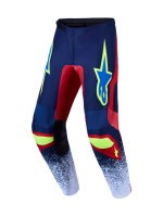 Kalhoty FLUID DRAG, ALPINESTARS (tmavě modrá/červená/zelená/bílá) 2027