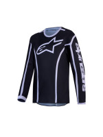 Dres FLUID APEX V2 YOUTH, ALPINESTARS, dětské (černá/stříbrná) 2027