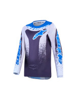Dres FLUID DRAG YOUTH, ALPINESTARS, dětské (tmavě šedá/světle šedá/modrá) 2027