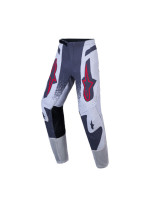 Kalhoty SUPERTECH SWAN YOUTH, ALPINESTARS, dětské (světle šedá/tmavě šedá/červená fluo) 2027