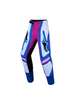 Kalhoty SUPERTECH MAVEN YOUTH, ALPINESTARS, dětské (bílá/modrá/gradient/fialová) 2027