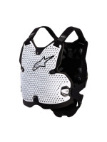 Chránič hrudi BIONIC ACTION V2, ALPINESTARS (bílá/černá) 2027