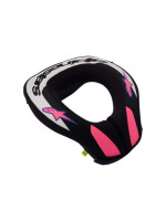 Nákrčník SEQUENCE YOUTH, ALPINESTARS, dětský (černá/světle šedá/fialová) 2027