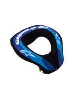 Nákrčník SEQUENCE YOUTH, ALPINESTARS, dětský (modrá/světle modrá/bílá) 2027