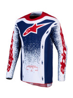 Dres TECHSTAR limitovaná edice UNITY, ALPINESTARS (červená/bílá/modrá) 2026