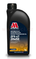 MILLERS OILS plně syntetický olej pro 4-takt. motory motocyklů Motorsport ZFS 4T 20w50 1l