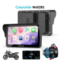 Carpuride W602BS for BMW – Apple CarPlay / Android Auto – 6" zrcadlení telefonu s ovládáním z řídítek