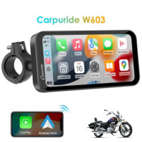 Carpuride W603 – univerzální „Apple CarPlay / Android Auto - 6,3" zrcadlení telefonu + ovladač