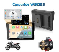 Carpuride W502BS for BMW – Apple CarPlay / Android Auto – 5" zrcadlení telefonu s ovládáním z řídítek