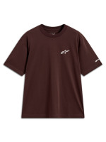 Triko MANDATE OVERSIZED CSF, ALPINESTARS (hnědá)