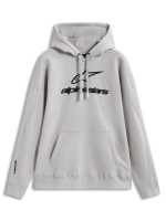 Mikina PRELUDE OVERSIZED HOODIE, ALPINESTARS (šedá)