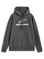 Mikina PRELUDE OVERSIZED HOODIE, ALPINESTARS (tmavě šedá)