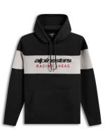 Mikina CUBIC HOODIE, ALPINESTARS (černá/šedá)