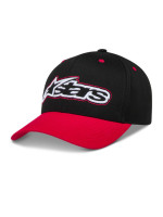 Kšiltovka RETRO SNAPBACK, ALPINESTARS (černá/červená)