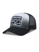 Kšiltovka GRAVEL TRUCKER, ALPINESTARS (černá/bílá)