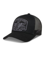 Kšiltovka HERITAGE PATCH TRUCKER, ALPINESTARS (černá/šedá)