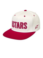 Kšiltovka STADIUM SNAPBACK, ALPINESTARS (bílá off white/červená)