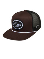 Kšiltovka HOTLINK TRUCKER, ALPINESTARS (hnědá/černá)