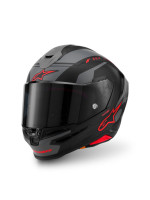 Přilba S-R7 A-CORE, ALPINESTARS (černá/šedá/červená matná) 2026