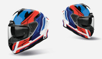 Přilba SPARK 2 Blade, AIROH (modrá/červená lesklá) 2027