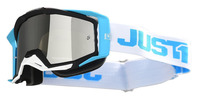 Brýle JUST1 IRIS Track bílá/modrá