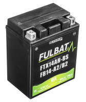 Baterie 12V, YB14-A2 GEL (12N14-4A) 14Ah, 175A, bezúdržbová GEL technologie 135x90x167 FULBAT (aktivovaná ve výrobě)