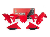 Sada plastů Honda, RTECH (červená, 6 dílů, vč. krytů vzduch filtru)