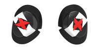Slidery Icon, OXFORD (černé/bílé, pár)