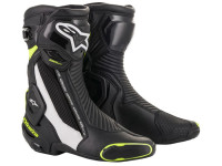 Boty SMX PLUS 2, ALPINESTARS (černá/bílá/ žlutá fluo) 2026