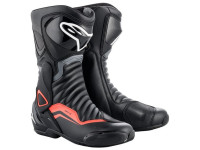 Boty S-MX 6, ALPINESTARS (černá/šedá/červená fluo)