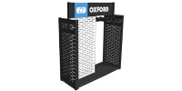 Stojan na zámky/příslušenství/oblečení oboustranný řady Premium Advanced, OXFORD (ŠxVxHL = 1240x1270x460 mm)