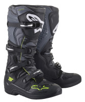 Boty TECH 5, ALPINESTARS (černá/šedá/žlutá fluo) 2026