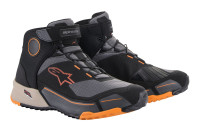 Boty CR-X DRYSTAR, ALPINESTARS (černá/hnědá/oranžová) 2025