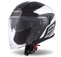 Přilba Jet Tech Corso, CASSIDA (černá/bílá)