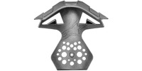 Vrchní a vnitřní díl krytu bradové ventilace pro přilby SUPERTECH S-M10 a S-M8, ALPINESTARS (černý)