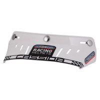 Plochý kšilt Oxygen/Eso Racing Spirit, CASSIDA (bílý, cvakání na druky)