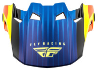 Kšilt FORMULA CARBON PRIME (hi-vis, modrá, červená)