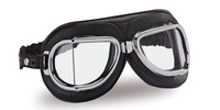 Vintage brýle 513, CLIMAX (černé/chromový rámeček/skla čirá)
