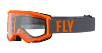 Brýle FOCUS, FLY RACING (šedá/oranžová)