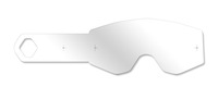 Strhávací slídy plexi pro brýle FLY RACING, FLY RACING dětské (10 vrstev v balení, čiré)