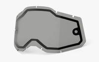Plexi Racecraft 2/Accuri 2/Strata 2, 100% - USA (dvojité kouřové, Anti-fog)