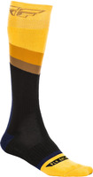 Ponožky dlouhé Knee Brace, FLY RACING (černá/žlutá)