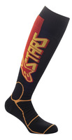 Ponožky MX PRO, ALPINESTARS (černá/žlutá/mandarinka) 2023
