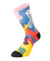 Ponožky FUNKY CAMO, UNDERSHIELD (růžová/modrá/žlutá)