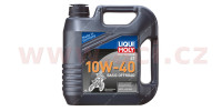 LIQUI MOLY Motorbike 4T 10W40 Basic Offroad, minerální motorový olej olej 4 l