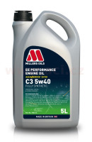 MILLERS OILS motorový olej plně syntetický s nanočásticemi EE Performance C3 5w40 5l