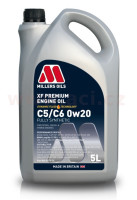 MILLERS OILS motorový olej plně syntetický XF Premium C5/C6 0w20 5l