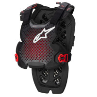 Chránič těla A-1 PRO, ALPINESTARS (černá antracit/červená) 2026